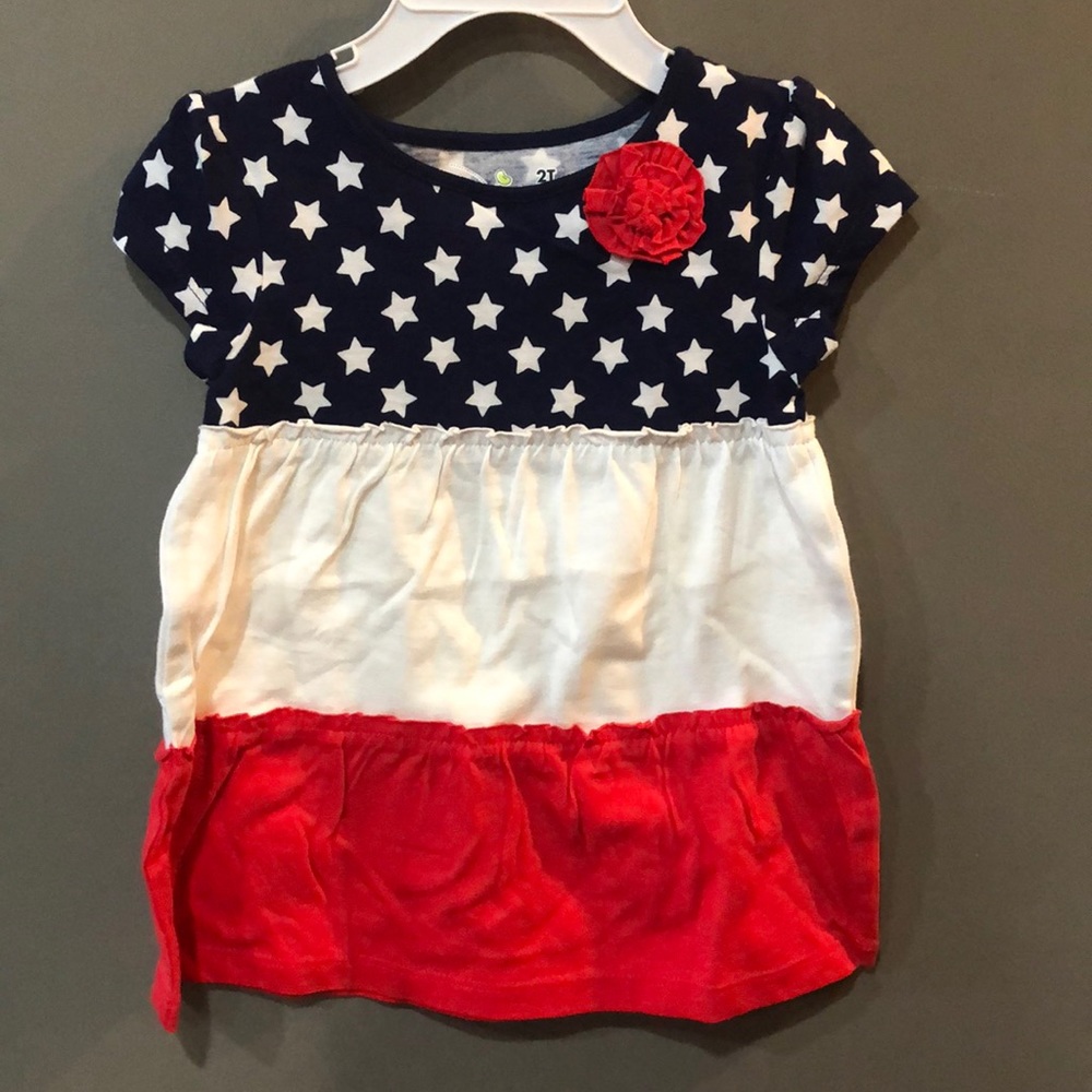 Red /white/blue dress with stars